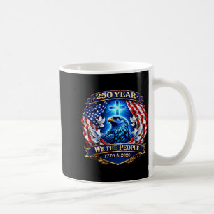 Taza De Café 250º Aniversario USA Patriótico 250 Años Americano