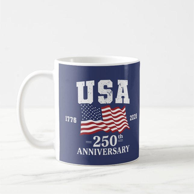 Taza De Café 250 Aniversario de EE. UU. (Izquierda)