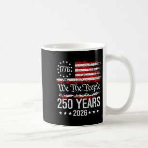 Taza De Café 250 Aniversario EE. UU. 250º Arte Gráfico American
