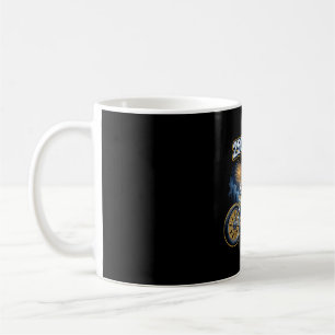 Taza De Café 250 aniversario EE. UU. motocicleta motorista patr