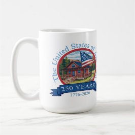 Taza De Café 250 Aniversario Estados Unidos