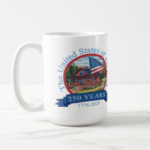 Taza De Café 250 Aniversario Estados Unidos