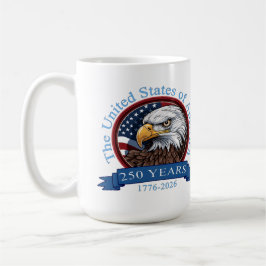 Taza De Café 250 Aniversario Estados Unidos
