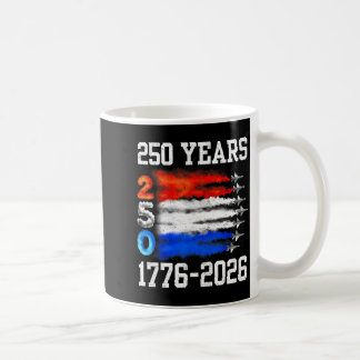 Taza De Café 250 Años 1776 2026 Arte del 250º Aniversario
