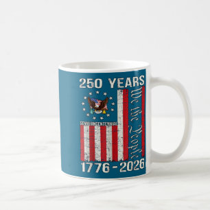 Taza De Café 250 años aniversario 250 Estados Unidos bandera EE