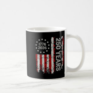 Taza De Café 250 años Aniversario de América 250º Independencia