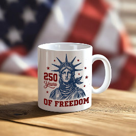 Taza De Café 250 Años de Estatua de la Libertad