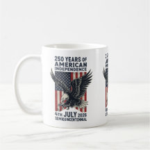 250 años de Independencia de Estados Unidos Águila