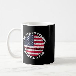 Taza De Café 250 Cumpleaños 1776 2026 Usa 250 Aniversario 4 De