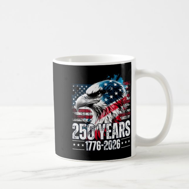 Taza De Café 250th Anniversary United States Birthday  (Derecha)