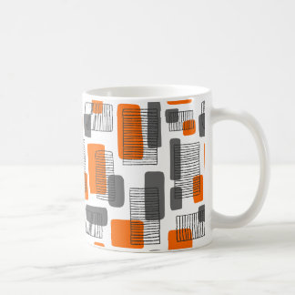 Taza De Café 251215 - Naranja y gris