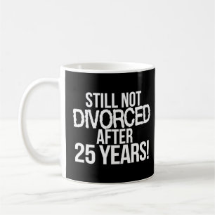 Taza De Café 25° Aniversario Boda 25 Años Matrimonio 24