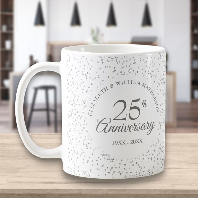 Taza De Café 25° Aniversario de Plata Stardust (Subido por el creador)