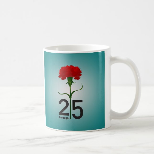Taza De Café 25 de abril, la Revolución de los Claveles, Portug (Derecha)