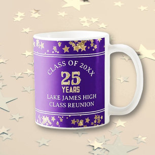 Taza De Café ¡25! Favor divertido para la reunión de clase
