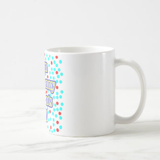 Taza De Café 25 puntos rojos viejos