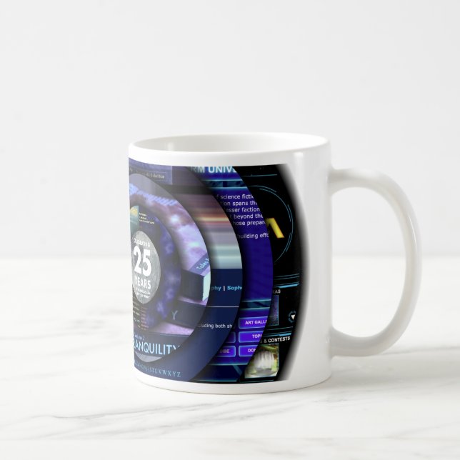 Taza De Café 25 Years of Orion's Arm Universe Project (Derecha)