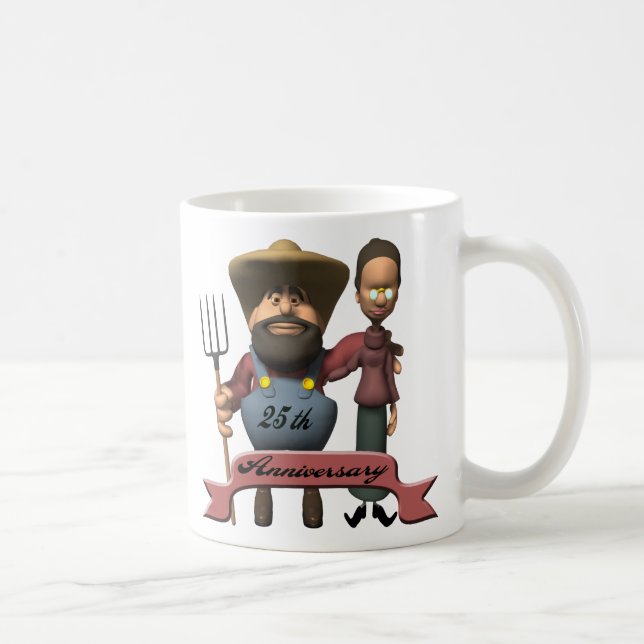 Taza De Café 25thanniversaryt-shirts4 (Derecha)