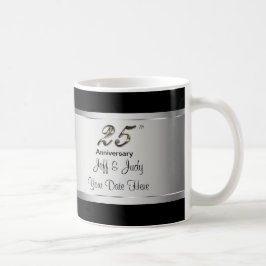 Taza De Café 25to Aniversario de boda