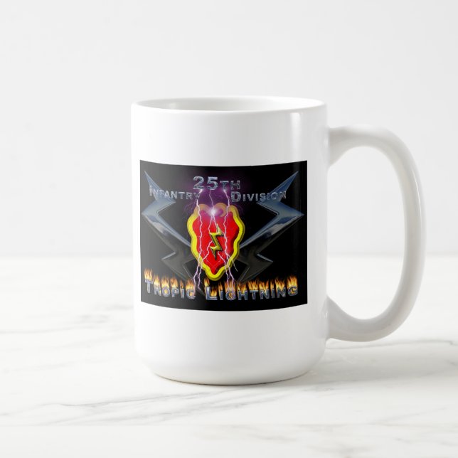 Taza De Café 25to División de infantería (Derecha)