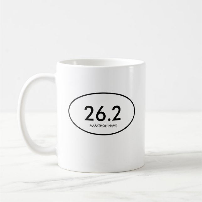 Taza De Café 26.2 Marathon (Izquierda)