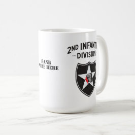 Taza De Café 2.ª División de Infantería - Personalizable