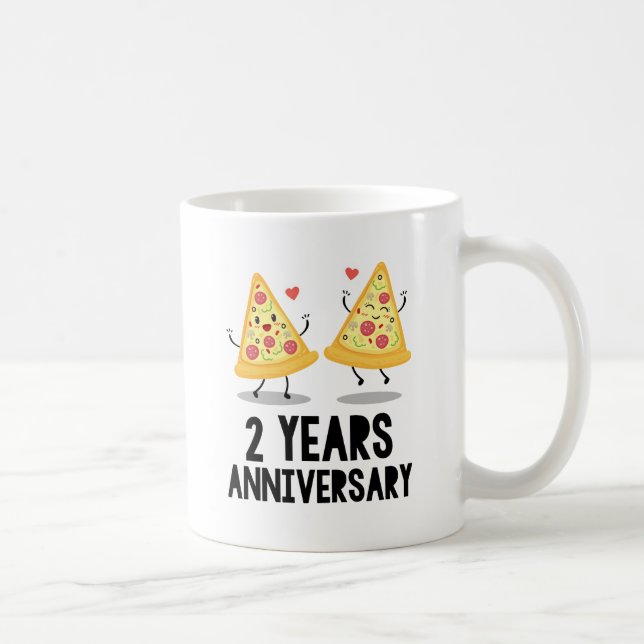 Taza De Café 2.º aniversario 2 años (Derecha)