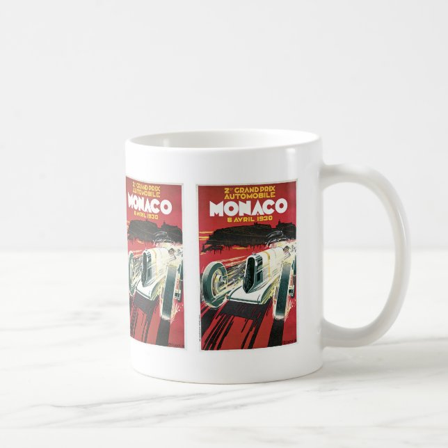 Taza De Café 2.º Gran Premio Automóvil de Mónaco (Derecha)