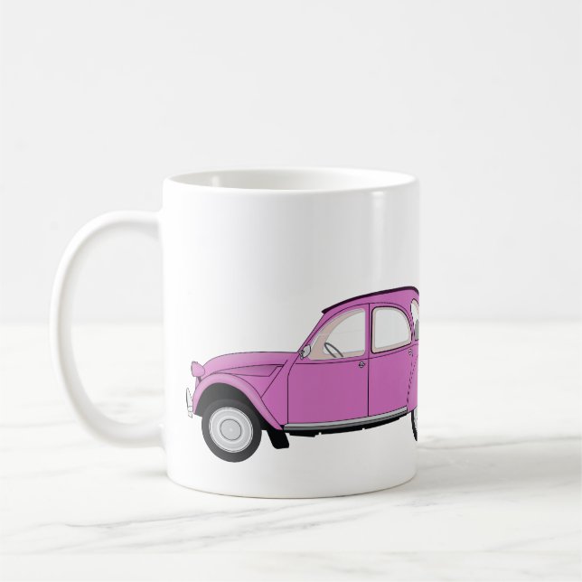 Taza De Café 2 CV - el pato - la leyenda (Izquierda)