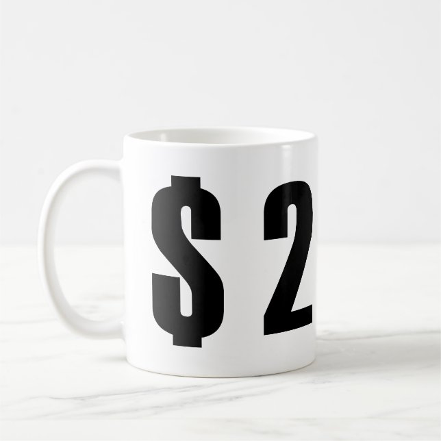 Taza De Café 2 dólares (Izquierda)