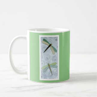 Taza De Café 2 Dragonflies #1