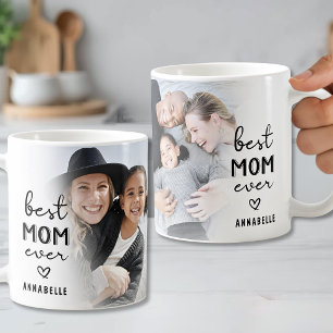 Taza De Café 2 Fotos Mejor Mamá del Mundo