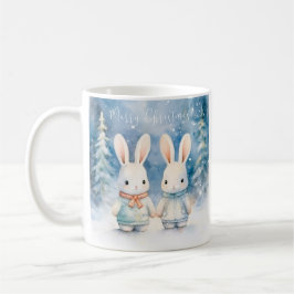Taza De Café 2 lapins de Noël