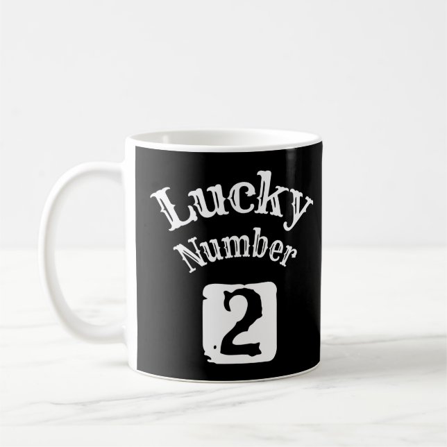 Taza De Café 2 - Suerte número 2 (Izquierda)