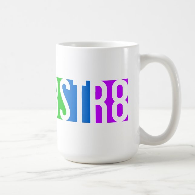 Taza De Café 2QTE2BSTR8 mug - elegir estilo y color (Derecha)