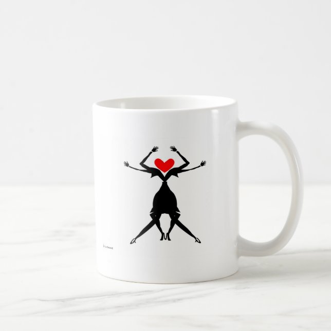 Taza De Café 2WomenDancing (Derecha)