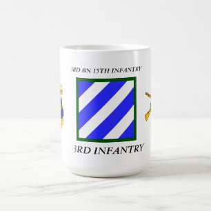 TAZA DE CAFÉ 3ª BN 15ª INFANTRÍA 3ª DIVISIÓN DE INFANTERÍ