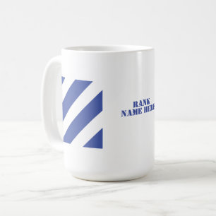 Taza De Café 3ª Tarjeta de División de Infantería