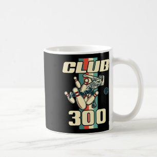Taza De Café 300 Bowling Shirt Vintage Retro Club 300