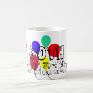 Taza De Café 30.º Balón por la colina
