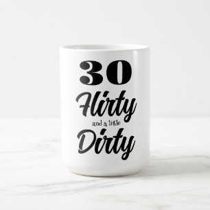 Taza De Café 30 Flirty Coffee Mug