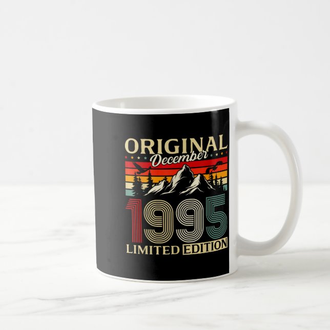 Taza De Café 30th Birthday Gift Men Women Original December 199 (Derecha)