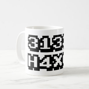 TAZA DE CAFÉ 31337 H4X0R