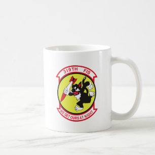 Taza De Café 319o Escuadrilla del interceptor de combatiente