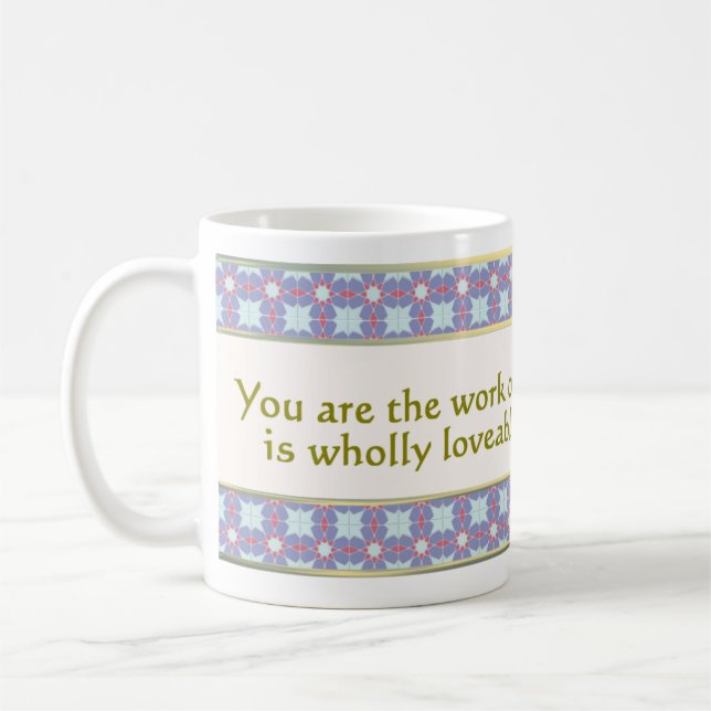 Taza De Café 31. Eres el trabajo de Dios Milacle Mug (Izquierda)