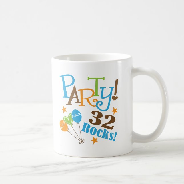 Taza De Café 32do Ideas del regalo de cumpleaños (Derecha)