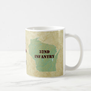 Taza De Café 32do Militares rojos de la brigada de la flecha de