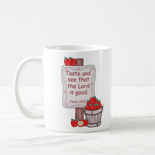 Taza De Café 34:8 del salmo (Izquierda)