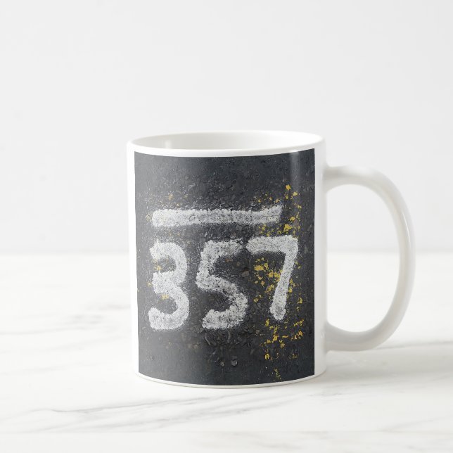 Taza De Café 357 Mason's and Angel Number (Derecha)