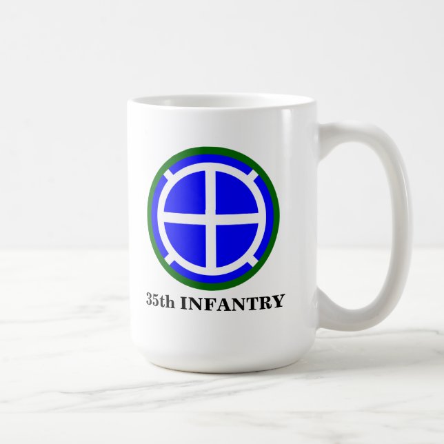 Taza De Café 35to División de infantería "Santa Fe " (Derecha)